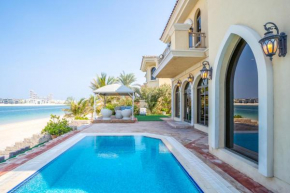 Palm Jumeirah K-Frond Villa with Private Beach Access & Pool